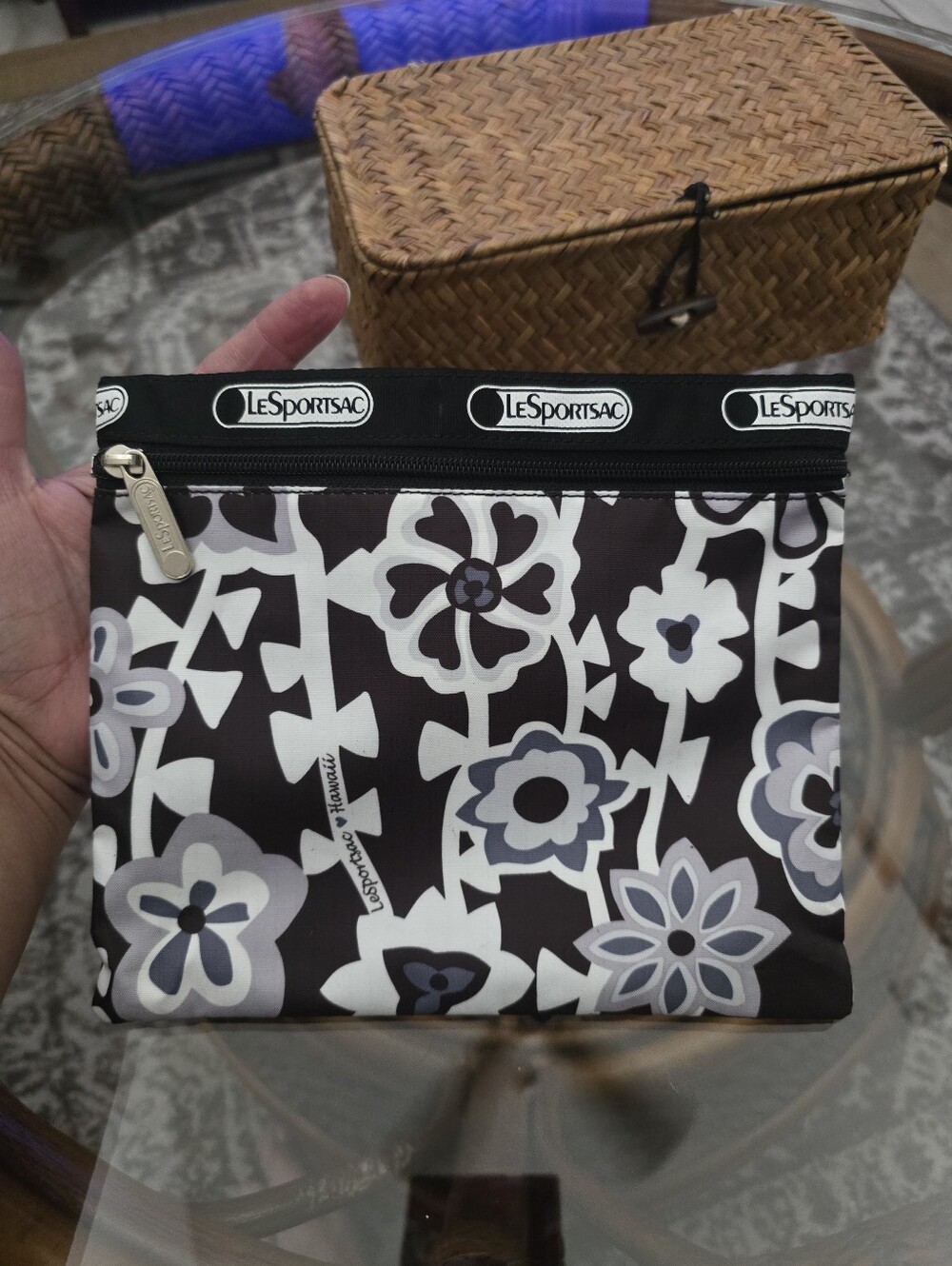 LeSportsac Hawaii Floral Travel Pouch